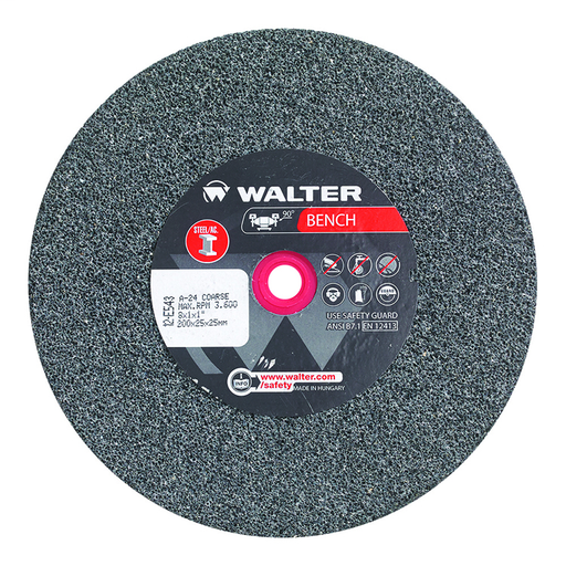 8" X 1 24GR BENCH GRINDING WHEEL