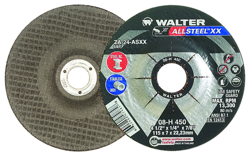 HP XX™ Grinding Wheel 4-1/2" X 1/4" X 7/8" PK 25