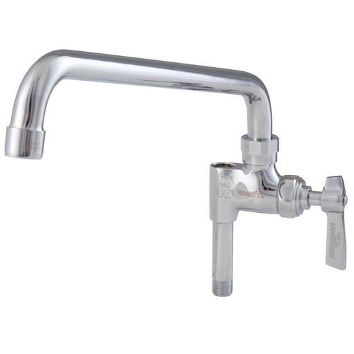 Lead Free Pre-Rinse Add-On Faucet With 12 In Swing Spout