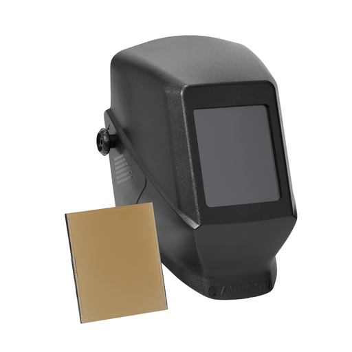 Welding Helmet Lens, Gold Shade 12, 4 1/2" x 5 1/4"
