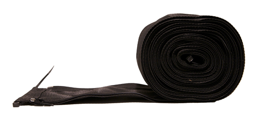Cable cover, 4 in X 22 ft nylon w/zipper