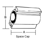Mayer-DDS-3/4 Inch, Non-Metallic Space Cap, For Use with Rigid/IMC Conduit-1