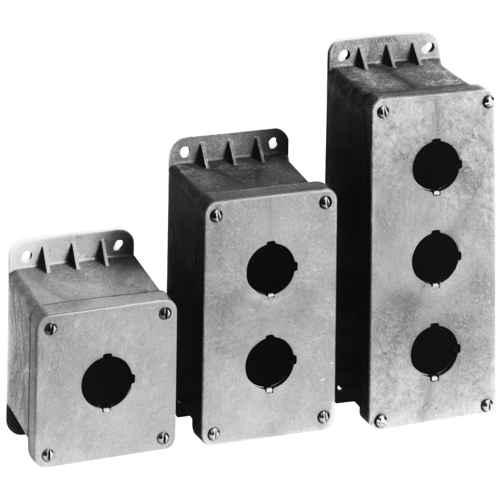 Product image for ABB CP300NB BLANK 3 HOLE PUSHBUTTON