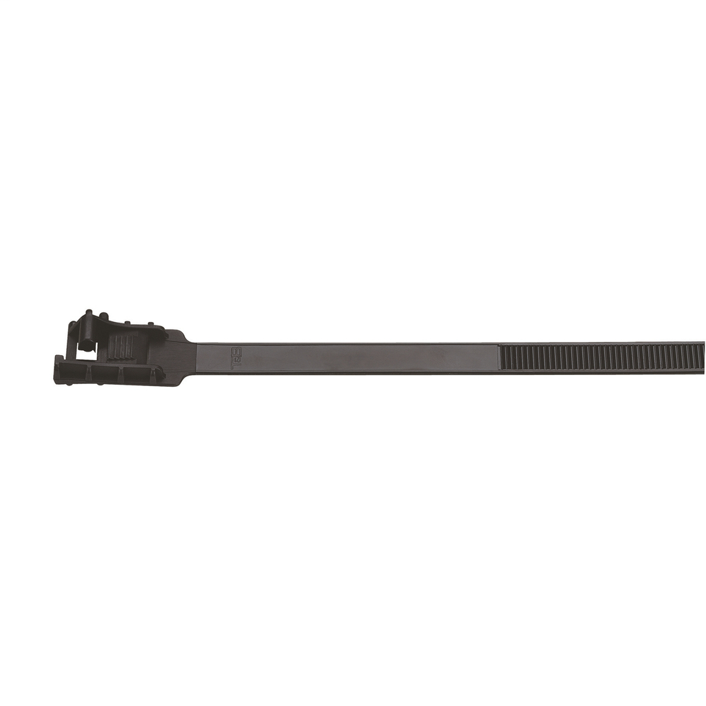 Product image for Thomas & Betts TY5409 19 Inch 200 lb Ultraviolet Black Lashing Cable Tie