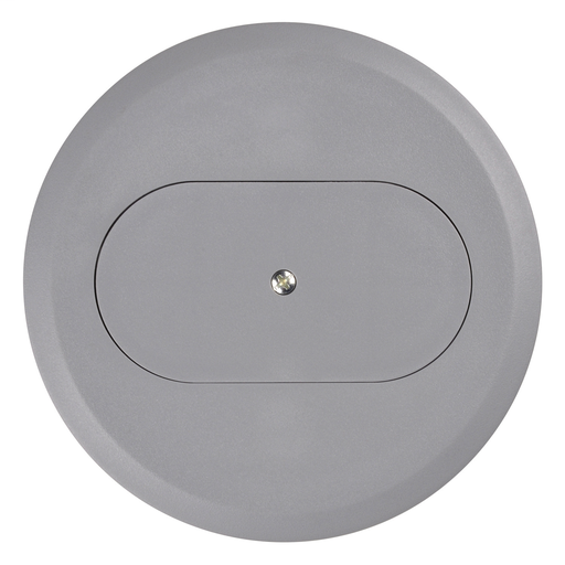 Mayer-DDS-Cover for Round Floor Box, Diameter 5.69 Inches, Color Slate, Non-Metallic, For use with Duplex Devices-1