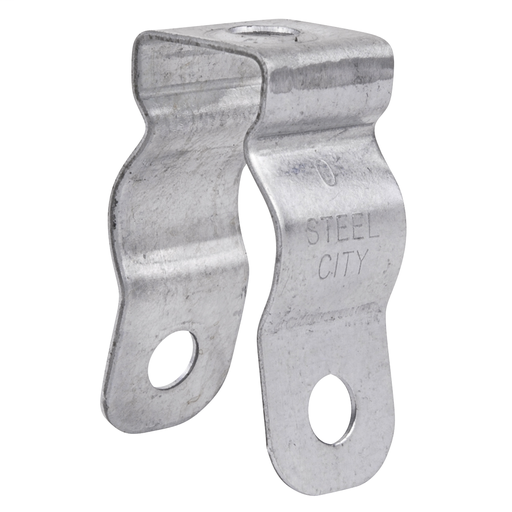 Mayer-DDS-Hanger, Conduit and Pipe, EMT Size 3/4 Inch, Rigid Conduit or Pipe 3/4 Inch, Stainless Steel, with Bolt-1
