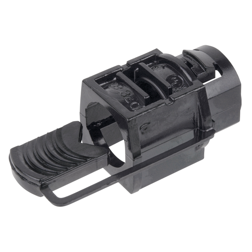 Product image for Thomas & Betts 3201-TB 1/2" Non-Metallic Connector, for use with Non-Metallic Cable and Flexible Cord
