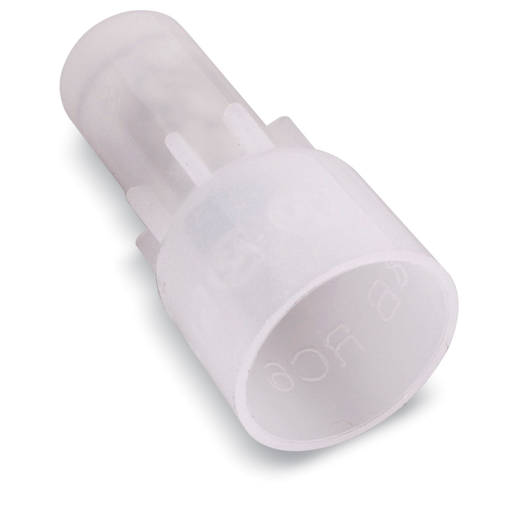 Mayer-DDS-Nylon Insulated Crimp-On Wire Joint, Length .95 Inches, Width .43 Inches, Wire Range 4#18 - 2#12, Color White-1