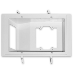 Carlon SC300PRB Bulk 3-Gang High/Low Plate without Zip Box