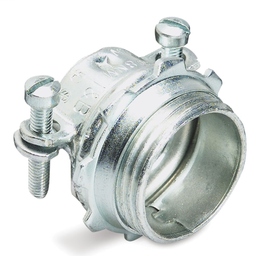 Thomas & Betts 3309 3" Two-Screw Connector, Non-Insulated. For use with Non-Metallic Cable and Flexible Cord