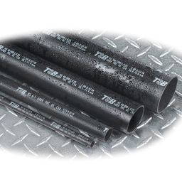 Thomas & Betts HS16-12L 6" Heat Shrink Tubing, Heavy-Wall, 0.35" Min Expanded I.D., #16 - #12 Range - Black