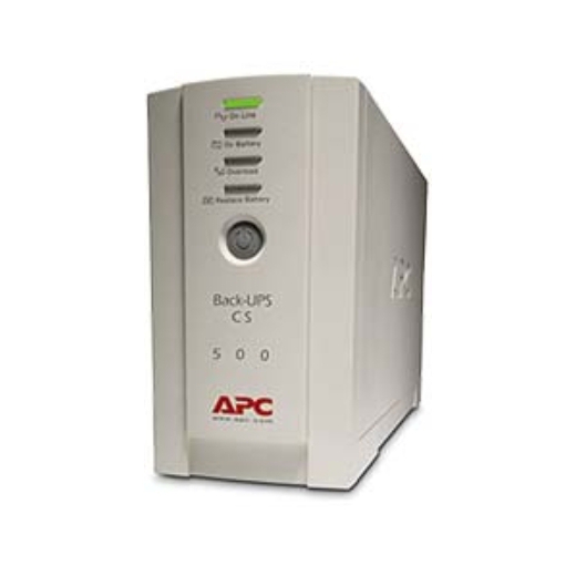Mayer-DDS-APC Back-UPS, 500VA/300W, Tower, 230V, 4x IEC C13 Outlets , User Replaceable Battery-1