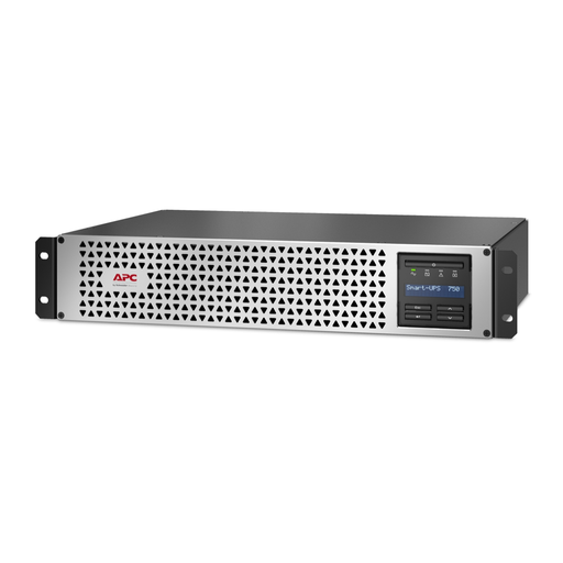 Mayer-DDS-APC Smart-UPS, Line Interactive, 750VA, Lithium-ion, Rack/Tower, 2U, 120V, 6x NEMA 5-15R outlets, SmartConnect Port+SmartSlot, Short Depth, AVR, LCD-1