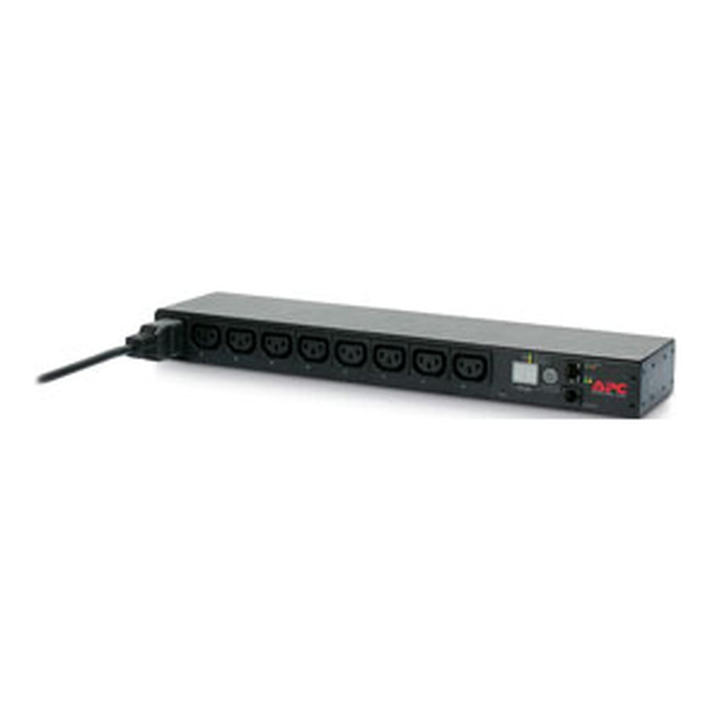 Mayer-DDS-APC NetShelter Switched Rack PDU, 1U, 1PH, 3.7kW 230V 16A or 3.3kW 208V 16A, 8 C13 outlets, C20 cord-1