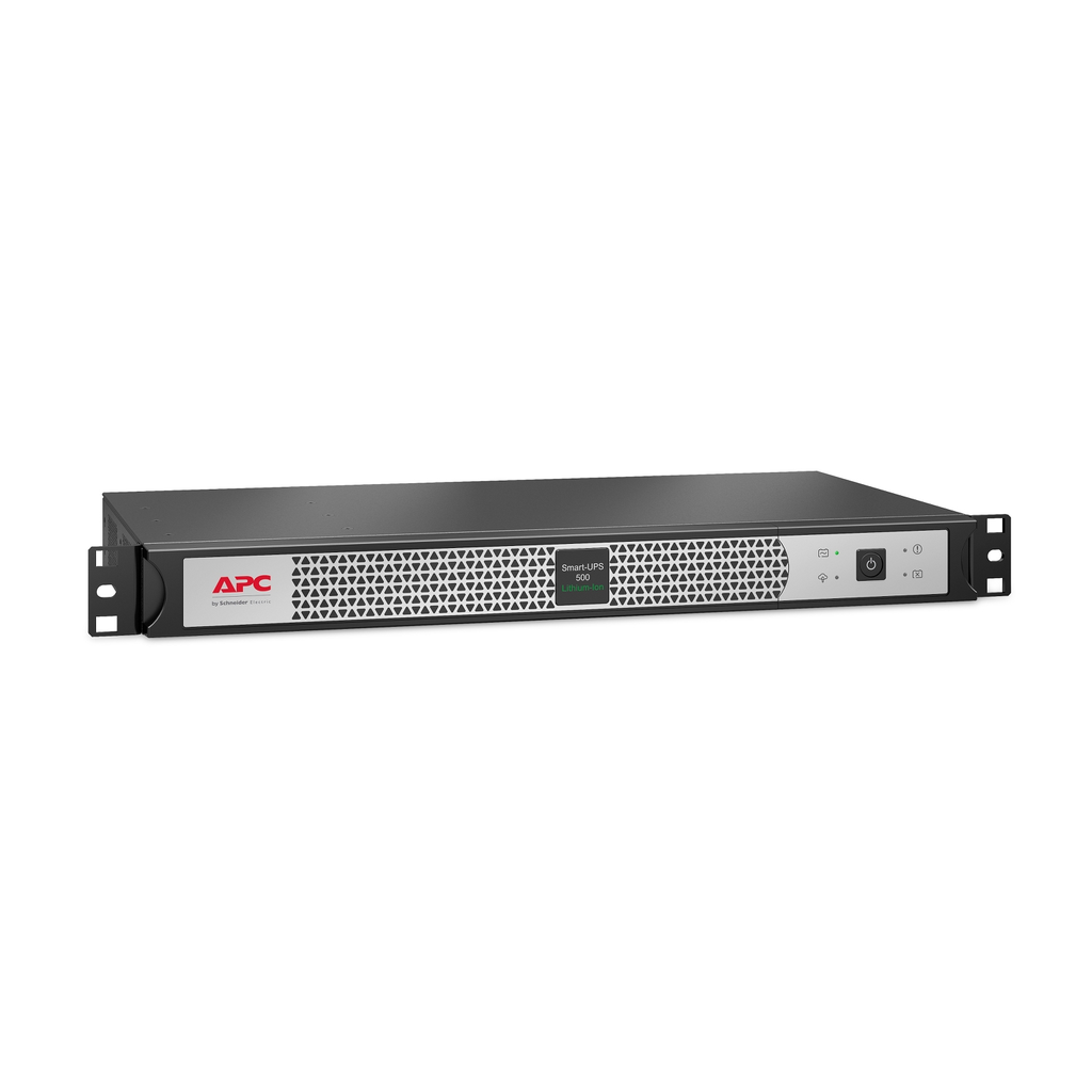 Mayer-DDS-APC Smart-UPS, Line Interactive, 500VA, Lithium-ion, Rackmount 1U, 230V, 4x IEC C13 outlets, SmartConnect Port, Short Depth-1