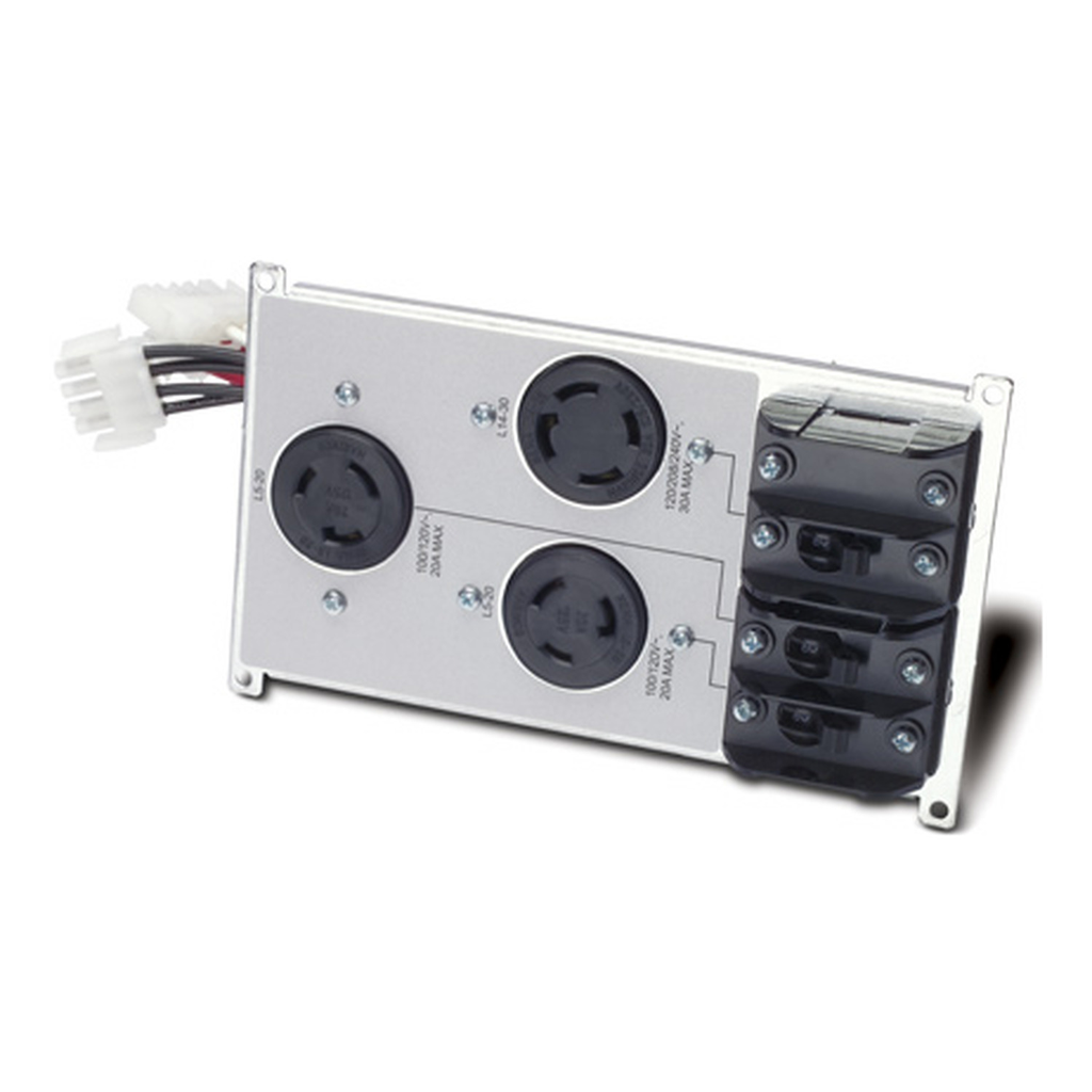 Mayer-DDS-APC Symmetra LX power distribution panel; (1) L14-30, (2) L5-20-1