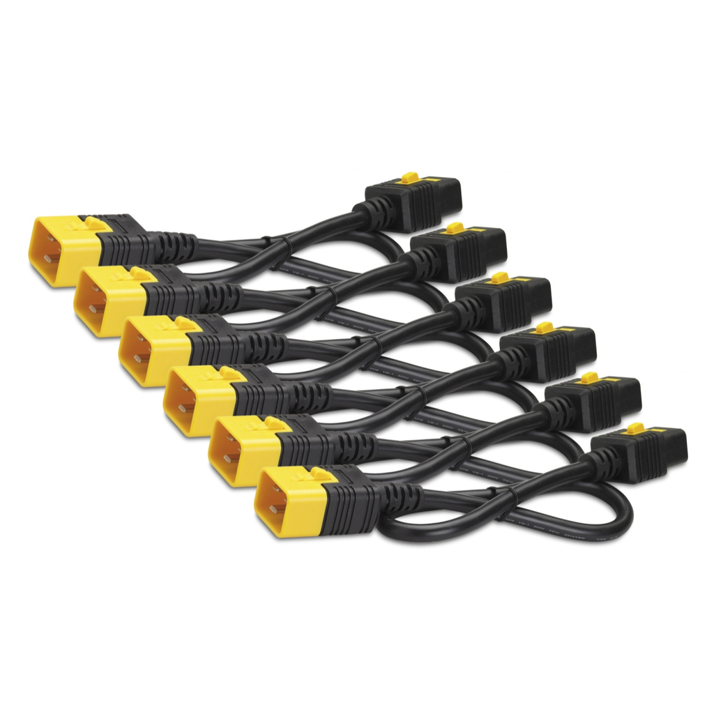 Mayer-DDS-APC NetShelter Power Cord Kit (6 ea), Locking, C19 to C20, 0.6m-1