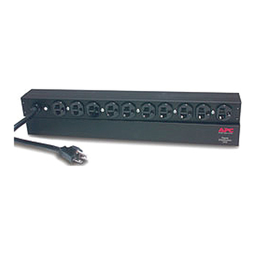 Mayer-DDS-APC NetShelter Basic Rack PDU, 1U, 20A, 120V, 10 NEMA 5-20 outlets, 5-20P inlet-1