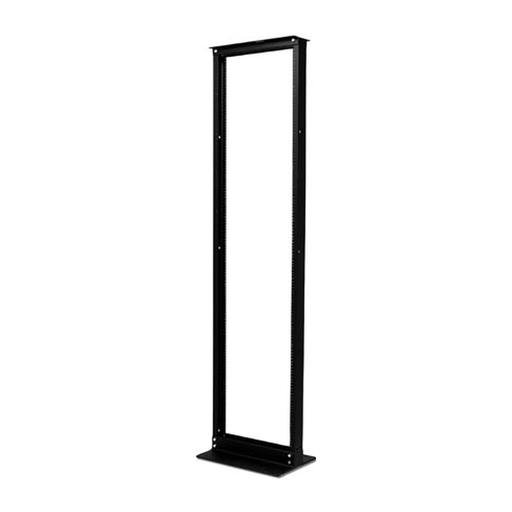 Mayer-DDS-APC NetShelter Open Frame Rack, 2 Post, 45U, 12-24 Threaded Holes, Black-1