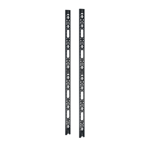 Mayer-DDS-APC NetShelter Cable Management, Vertical Cable Manager, for NetShelter SX 42U, Set of 2, Black, 117 x 1930 x 130 mm-1