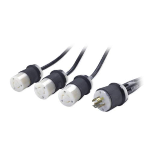 Mayer-DDS-Power Cord Splitter, L21-20P to (3)L5-20R-1