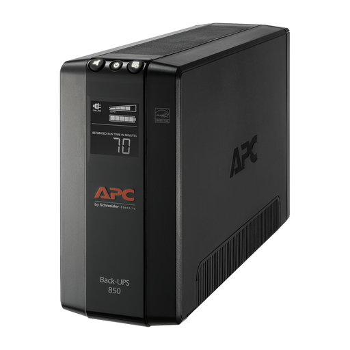 Mayer-DDS-APC Back-UPS 850, Compact Tower, 850VA, 120V, AVR, LCD, 8 NEMA outlets (4 surge)-1