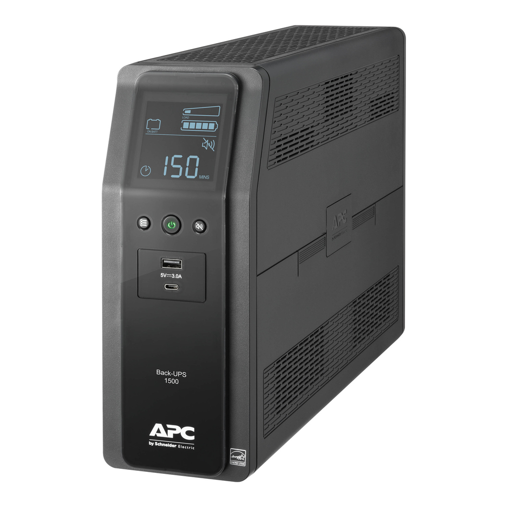 Mayer-DDS-APC Back-UPS Pro, 1500VA, Tower, 120V, 10 NEMA 5-15R outlets, LCD, 1 USB Type C + 1 USB Type A ports-1