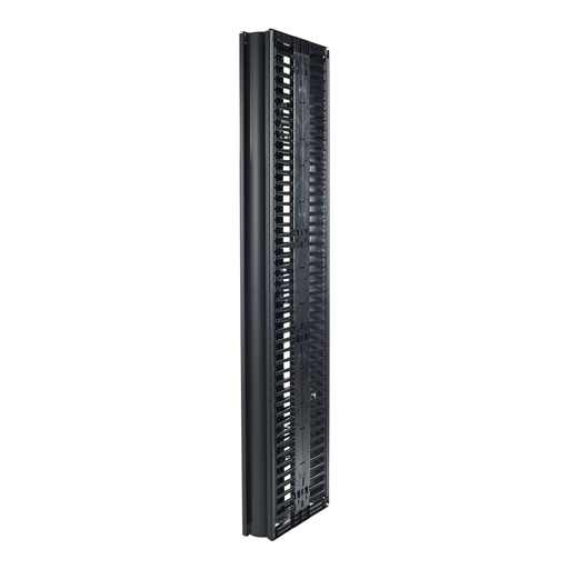 Mayer-DDS-Valueline, Vertical Cable Manager for 2 & 4 Post Racks, 84"H X 6"W, Double-Sided with Doors-1