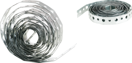 Product image for Cully 94422 Perforated Strap PLUMBERS TAPE #22GA x 10FT GAL