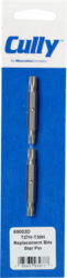 Product image for Cully 69003D T27H-T30H Star Pin Double Ended Replacement Bits (2/Pack)