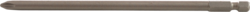 Product image for Cully 38602 #3 x 2" Phillips Drive Hex Power Bits, 1/4" Hex Shank