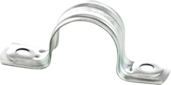 Product image for Minerallac 275 Two Hole Strap, Fits 1-1/2" EMT Conduit, Pre-Galvanized