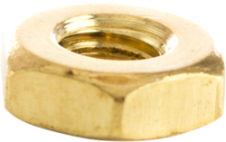 Product image for Cully 43115J 10-24 Hex Nut, Brass, Jar