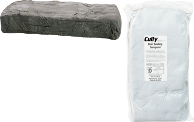 Product image for Cully 14305 5 lb. Plug Duct Seal Compound, Easily Molded, Seals Instantly