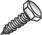 Product image for Cully 57056 1/4 x 3-1/2" Lag Screw, Hex Head, Zinc Plated