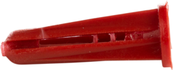 Product image for Cully 59410J #8-10 Red Plastic Conical Anchors, Jar