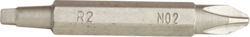 Product image for Cully 38215 #2 Square/Phillips Double Ended Power Bit