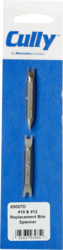 Product image for Cully 69007D #10 & #12 Spanner Double Ended Replacement Bits