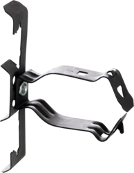 Product image for Minerallac APSKC1234 Multi-Function Clip and Closed Conduit Clip Assembly, Multi-Function Clip Fits 1/8-3/8" Flange & #12 Wire thru 3/8" Rod, Conduit Clip Fits 1/2" & 3/4" Conduit, Spring Steel