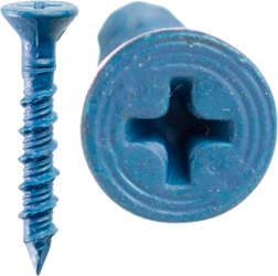 Product image for Cully 60528J 3/16 x 1-3/4" Tapcon™ Concrete Screws, Flat Head, Starred, Blue, Jar