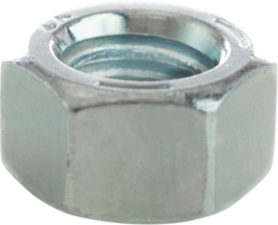 Product image for Cully 40225USJ 1/4"-20 Grade 5 Hex Nut, Zinc Plated, Jar