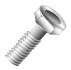 Product image for Cully 74616SS316J 1/2-13 x 1" Hex Head Cap Screw, Fully Threaded, 316 Stainless Steel, Jar