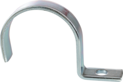 Product image for Minerallac H98 Jiffy Clip, Heavy Duty, One Hole strap, Fits 6" Rigid/IMC Conduit, Zinc Plated
