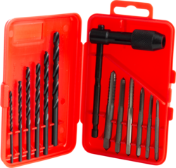 Product image for Cully 96042 13 Piece Carbon Steel Taps and Drill Set