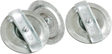 1-1/4" 3-Piece Knock Out Seal, Pre-Galvanized