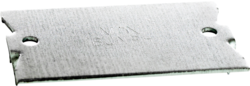 Product image for Cully BJNPH 2-1/2 x 1-1/2" Nail Plate, with Teeth & Nail/Screw Holes, Pre-Galvanized