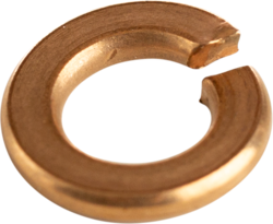 Cully 42525J 1/4" Lock Washers, Medium Split, Silicon Bronze. Jar Package