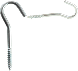 CUL 65006J #6 SCREW HOOKS ZP