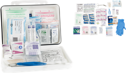 Cully 23300 25-Person First Aid Kit, 147pc w/ Plastic Case
