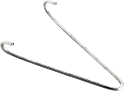 Product image for Cully 10 Gauge End Mount V-Hooks, Fluorescent Fixture Hangers, Zinc